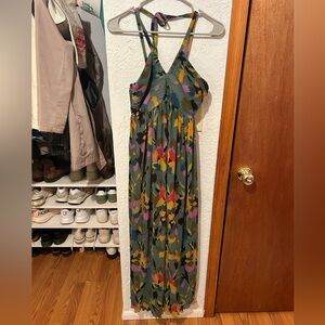 Sincerely Jules Long Pleated Cocktail Dress